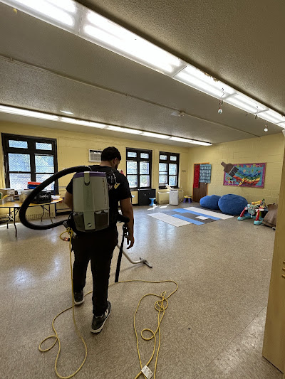 Professional office cleaning service with certified staff